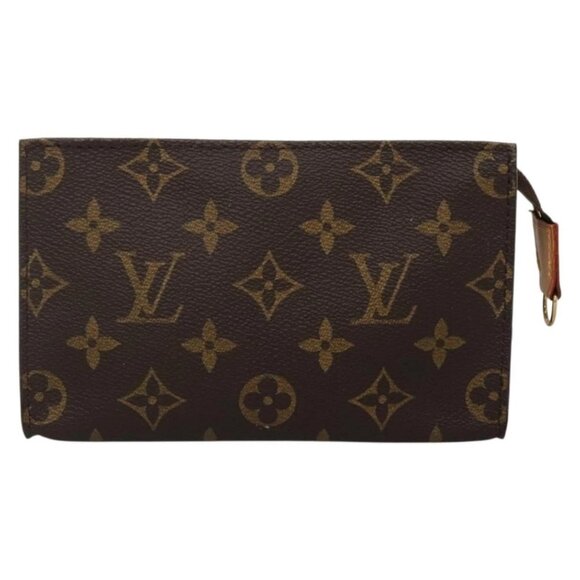 LOUIS VUITTON Monogram Bucket PM Accessory Pouch LV Auth 136373 - Picture 2 of 16